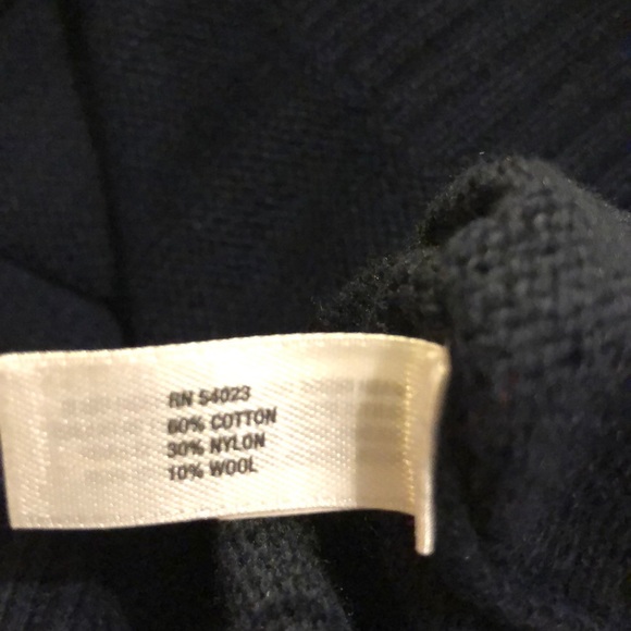 Gap V neck  sweater, navy - Picture 5 of 6